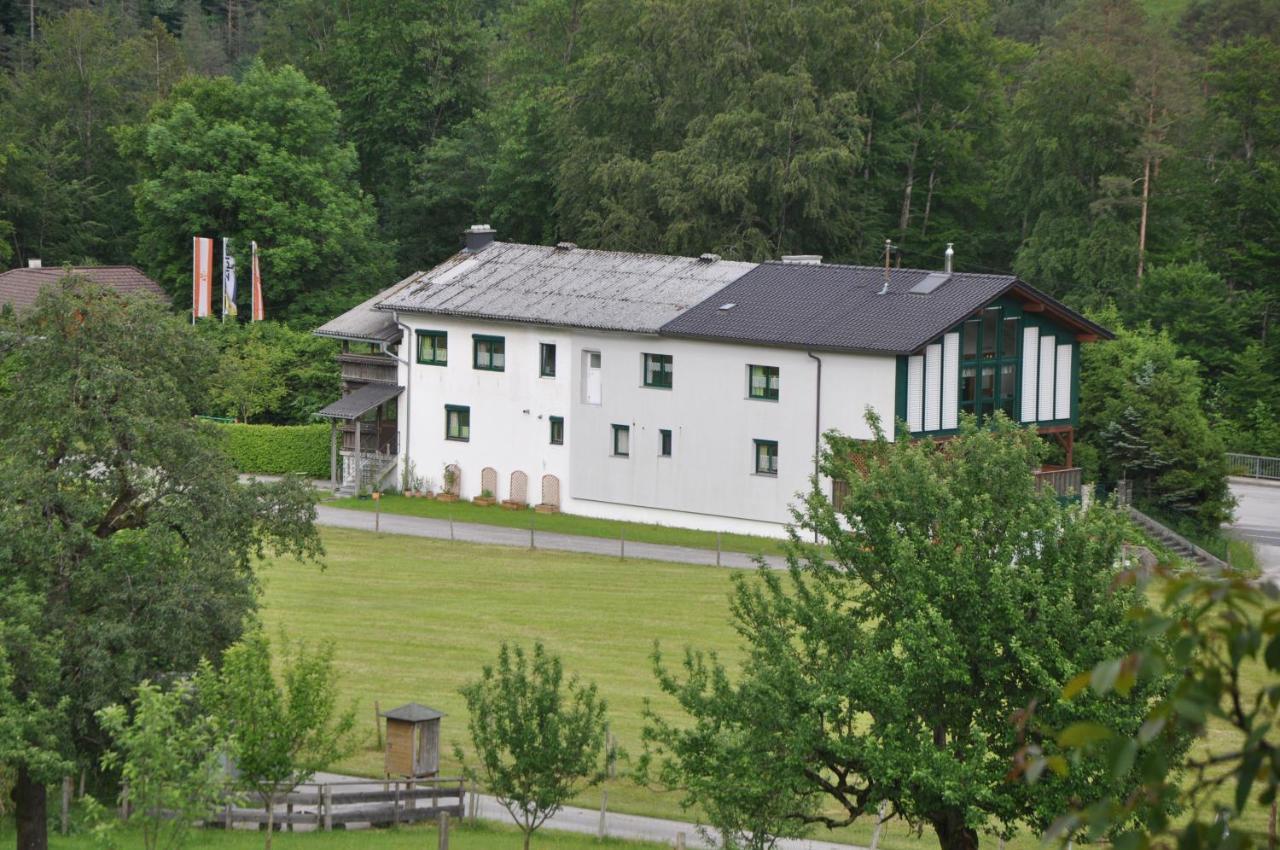 Mostheuriger Steyrdurchbruchalm Leonstein Bagian luar foto
