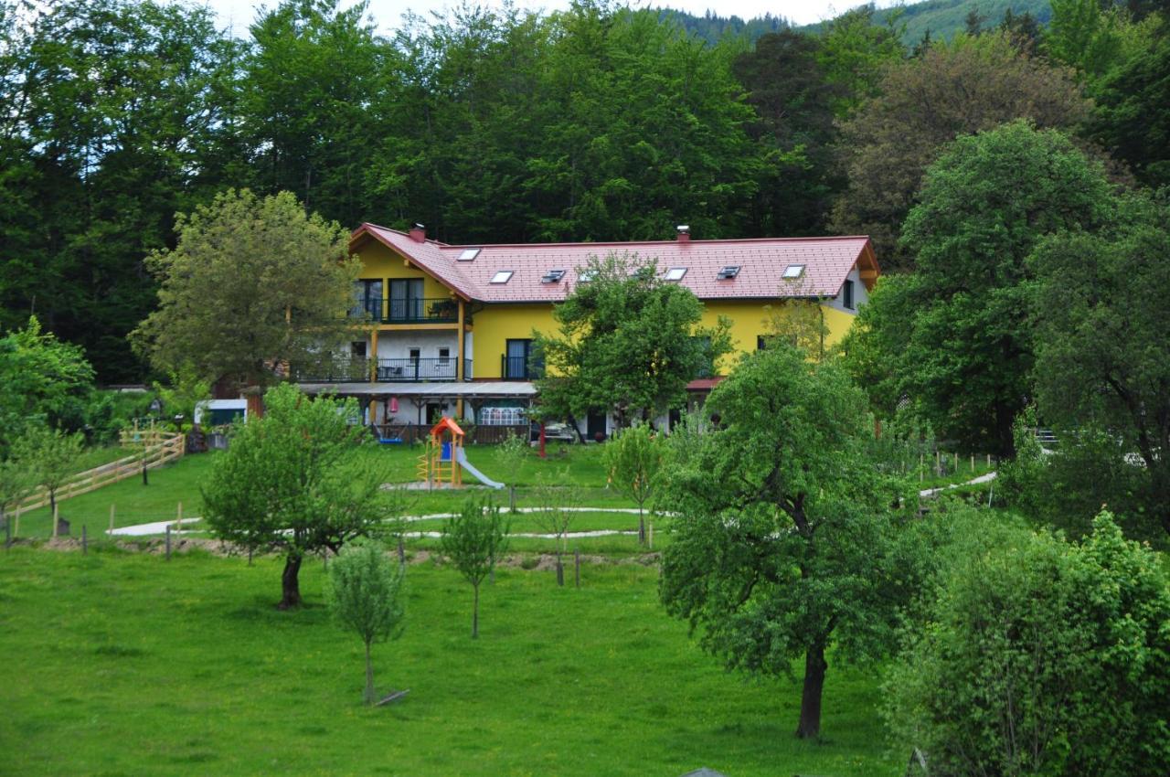 Mostheuriger Steyrdurchbruchalm Leonstein Bagian luar foto